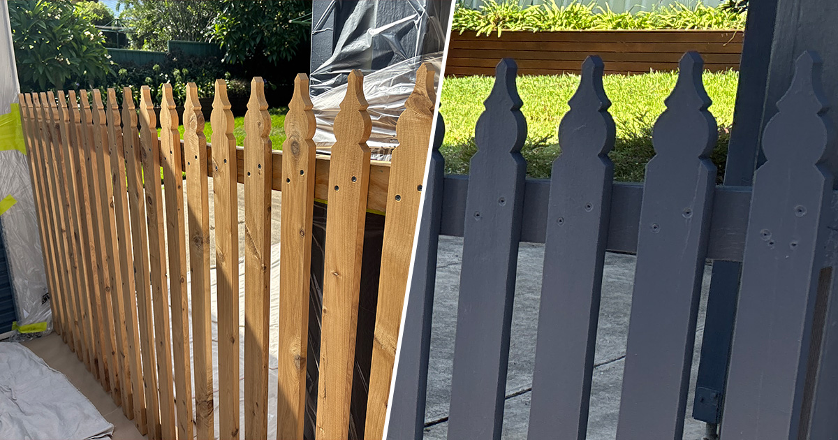 How To Spray A Wooden Fence